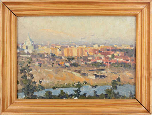 Кузнецов Николай Дмитриевич. Москва. Вид с Воробьевых гор 